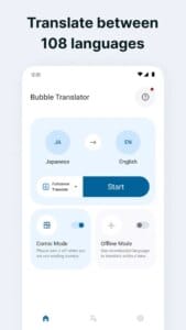 Bubble Screen Translate 1