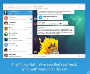 Telegram للكمبيوتر 1